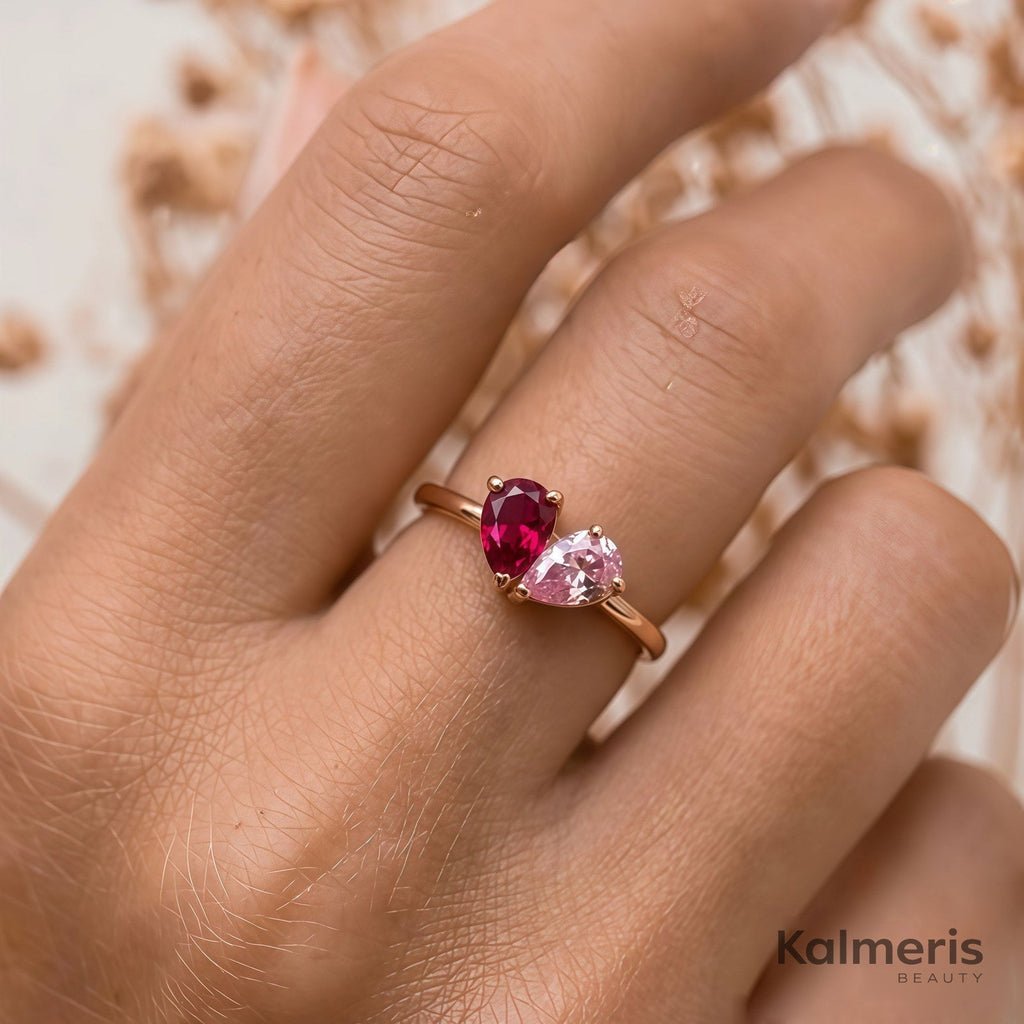 Liora Ring detail on the hand