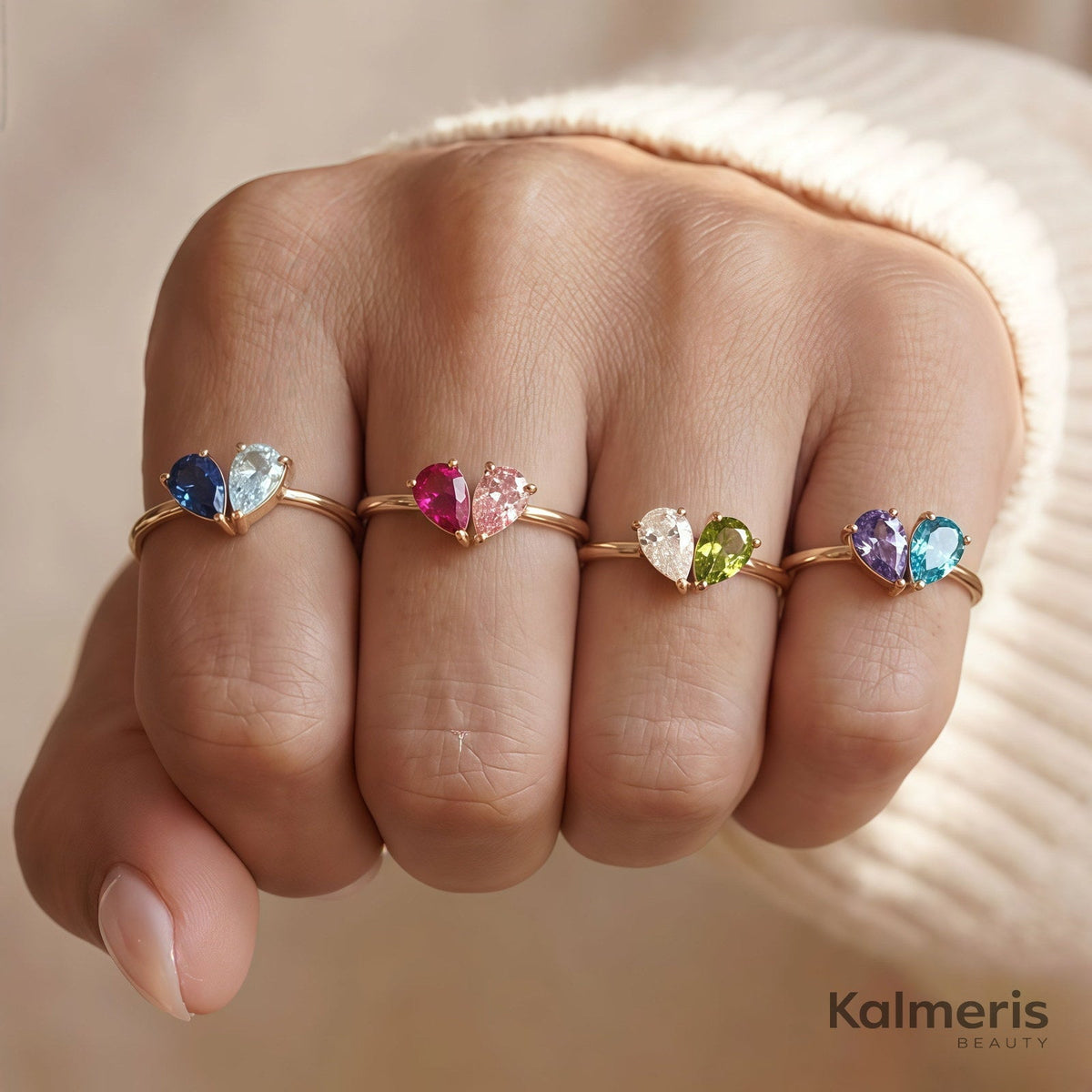 Liora Ring worn on the hand